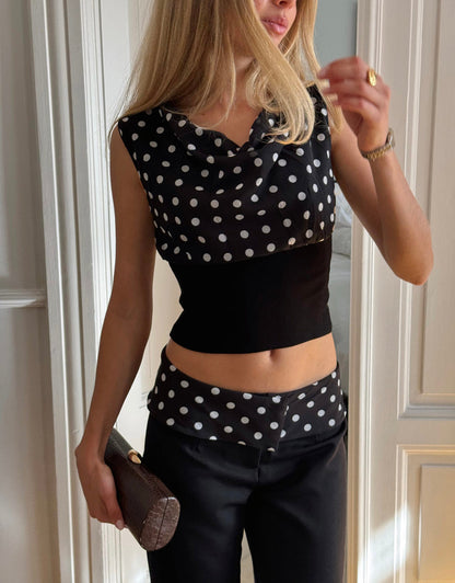 Kimmie Polka Dotted Top